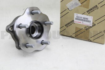 Toyota 4241048060 HUB & BEARING ASSY, REAR AXLE, RH/LH