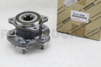 Toyota 4241048060 HUB & BEARING ASSY, REAR AXLE, RH/LH