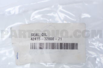 Toyota 424153280071 SEAL, OIL