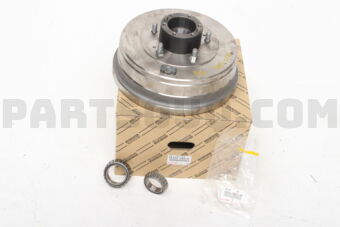 Toyota 4242069016 HUB (OR SHAFT) & BRAKE DRUM REAR AXLE, RH/LH