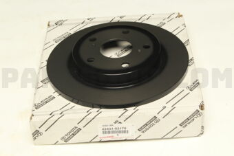 Toyota 4243102170 DISC, REAR