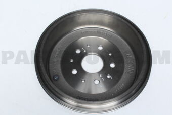 Toyota 424310K080 DRUM SUB-ASSY, REAR BRAKE