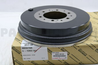 Toyota 424310K120 DRUM SUB-ASSY, REAR BRAKE