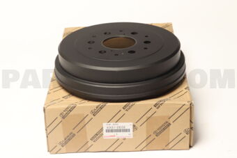 Toyota 4243126230 DRUM, BRAKE