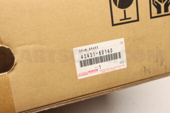 Toyota 4243160140 DRUM SUB-ASSY, REAR BRAKE
