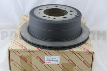 Toyota 4243160281 DISC, REAR