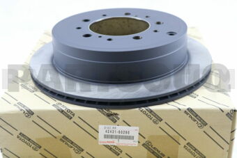 Toyota 4243160290 DISC, REAR