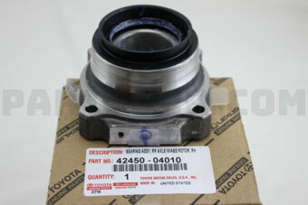 Toyota 4245004010 HUB & BEARING ASSY, REAR AXLE, RH