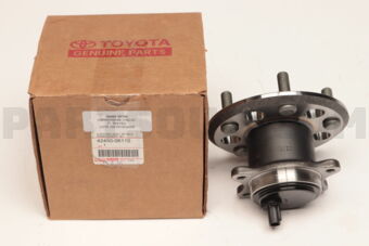 Toyota 4245006110 HUB & BEARING ASSY, REAR AXLE, RH