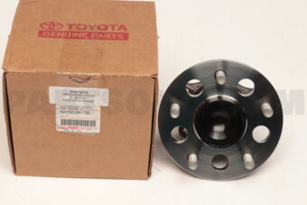 Toyota 4245006110 HUB & BEARING ASSY, REAR AXLE, RH