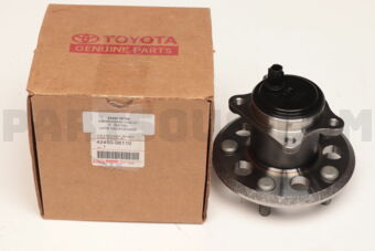 Toyota 4245006110 HUB & BEARING ASSY, REAR AXLE, RH