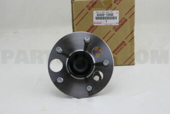 Toyota 4245012090 HUB & BEARING ASSY, REAR AXLE, RH/LH