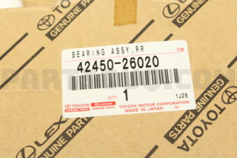 Toyota 4245026020 BEARING ASSY, RR