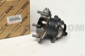 Toyota 4245028030 HUB & BEARING ASSY, REAR AXLE, RH/LH