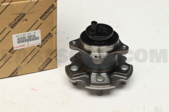 Toyota 4245028030 HUB & BEARING ASSY, REAR AXLE, RH/LH