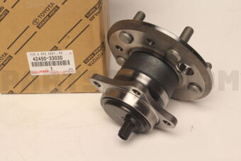 Toyota 4245033030 HUB & BEARING ASSY, REAR AXLE, RH