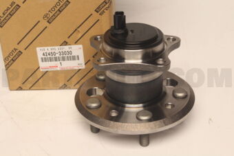 Toyota 4245033030 HUB & BEARING ASSY, REAR AXLE, RH
