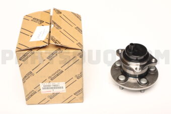 Toyota 4245076021 HUB BRG ASSY, RR AXLE W/ABS SENSOR