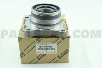 Toyota 4246060010 HUB & BEARING ASSY, REAR AXLE, LH