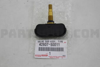Toyota 4260750011 VALVE SUB-ASSY, TIRE PRESSURE MONITOR
