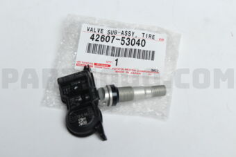 Toyota 4260753040 VALVE SUB-ASSY, TIRE