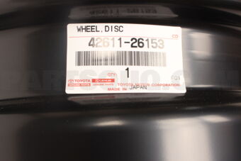 Toyota 4261126153 WHEEL, DISC