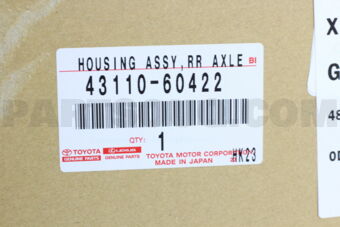 Toyota 4311060422 HOUSING ASSY FR