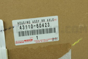 Toyota 4311060423 HOUSING ASSY, FR AXLE