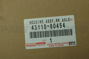 Toyota 4311060454 HOUSING ASSY FR