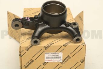 Toyota 432120K080 KNUCKLE, STEERING, LH
