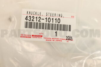 Toyota 4321210110 KNUCKLE STEERING