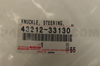 Toyota 4321233130 KNUCKLE, STEERING
