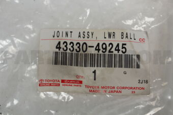 Toyota 4333049245 JOINT ASSY LWR BALL
