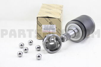 Toyota 4340360010 JOINT SET, FRONT AXLE INBOARD, RH/LH
