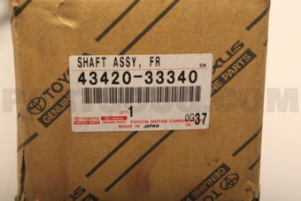 Toyota 4342033340 SHAFT ASSY FR