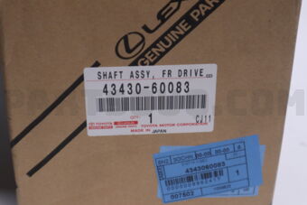 Toyota 4343060083 SHAFT ASSY, FR DRIVE