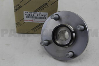 Toyota 4350212140 HUB SUB-ASSY, FRONT AXLE, RH/LH