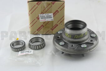 Toyota 4350269087 HUB SUB-ASSY, FRONT AXLE, RH/LH