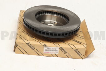 Toyota 435120K010 DISC, FRONT