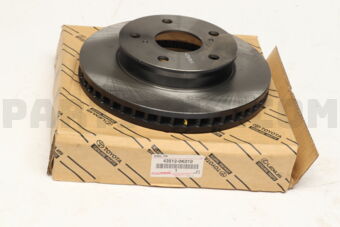 Toyota 435120K010 DISC, FRONT