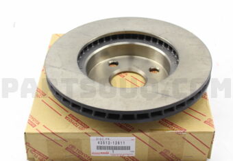 Toyota 4351212611 DISC, FRONT