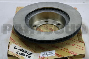 Toyota 4351235210 DISC, FRONT