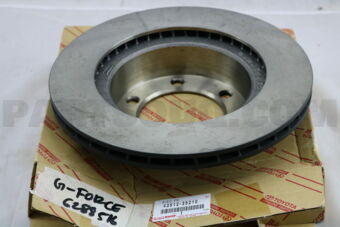 Toyota 4351235210 DISC, FRONT