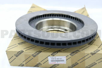 Toyota 4351260151 DISC, FRONT