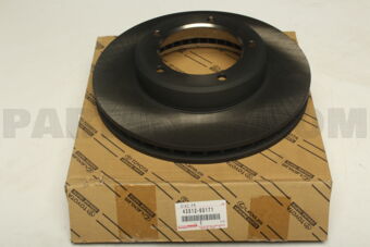 Toyota 4351260171 DISC, FRONT