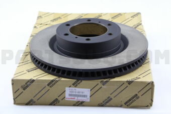 Toyota 4351260191 DISC, FRONT