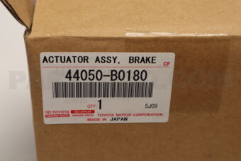 Toyota 44050B0180 ACTUATOR ASSY, BRAKE