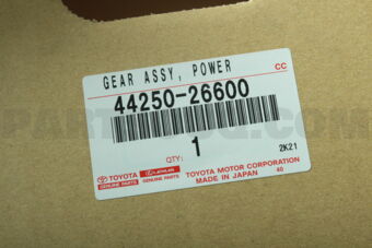 Toyota 4425026600 GEAR ASSY POWER