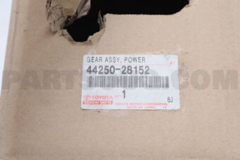 Toyota 4425028152 GEAR ASSY, POWER STEERING(FOR RACK & PINION)