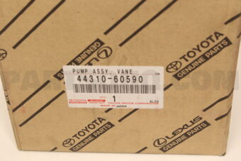 Toyota 4431060590 PUMP ASSY, VANE